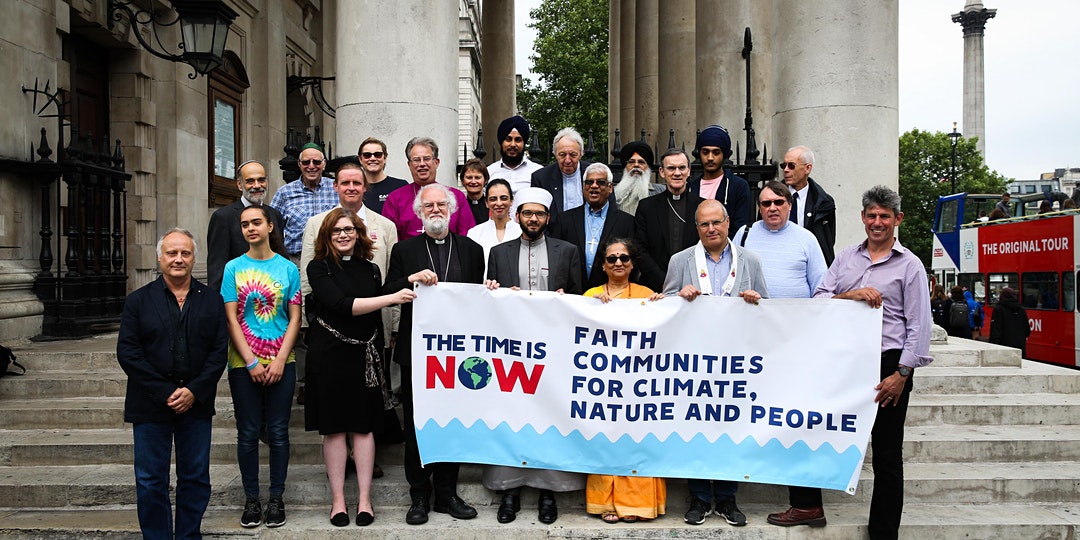 Group of faith leaders and others advocating Faith into Action