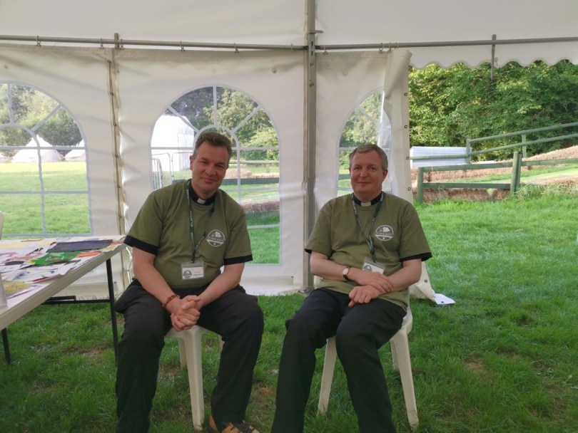 Camp chaplains: Frs Dominic and Mark