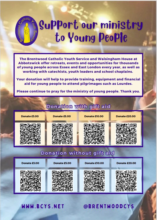 QR codes for donations