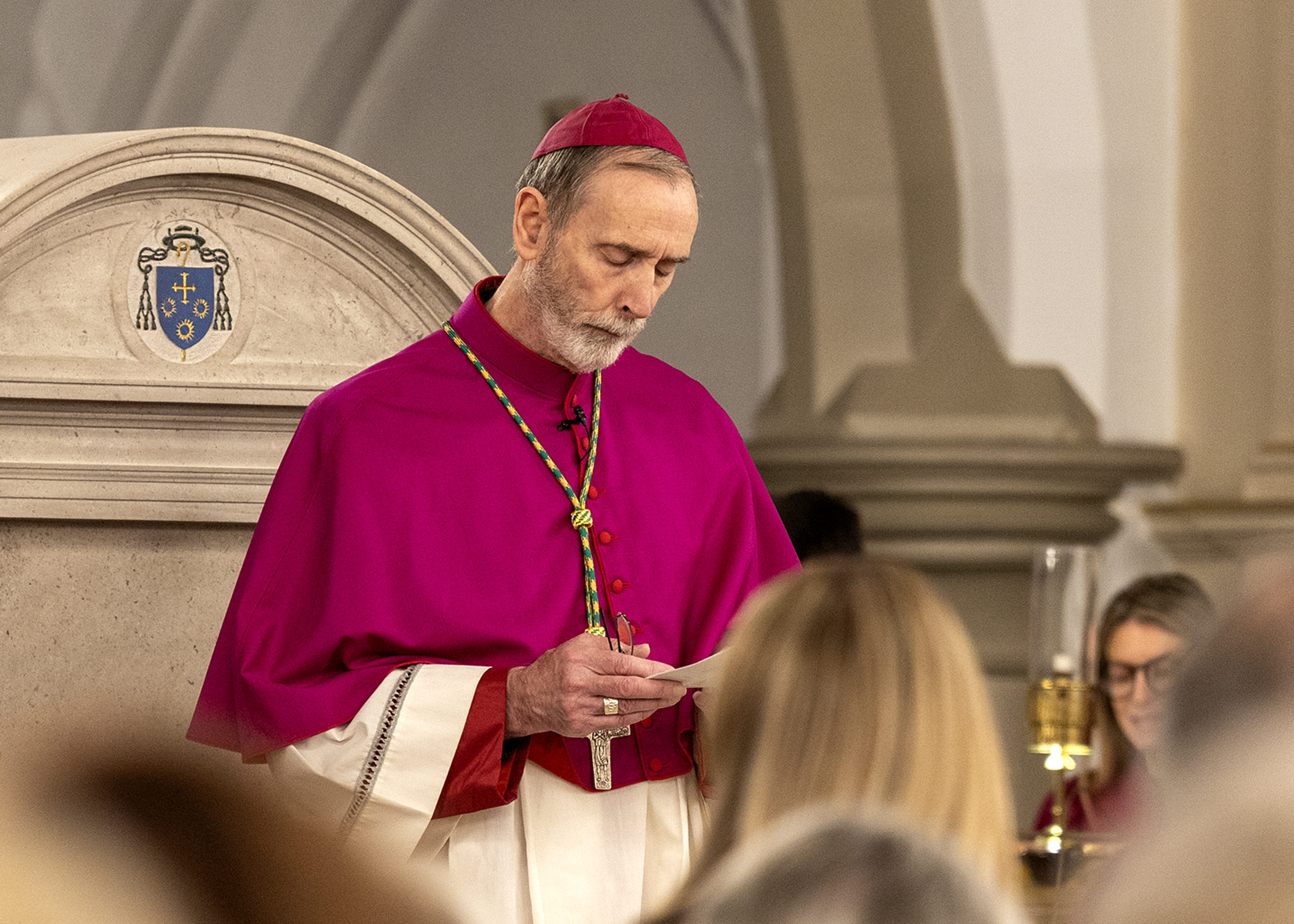 Bishop thoughtful